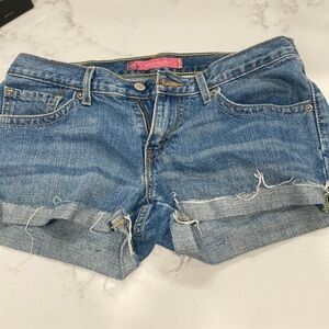 Levi boyfriend shorts size 1